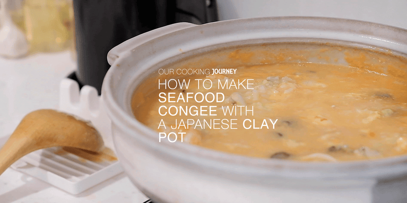 Seafood Congee in a Donabe