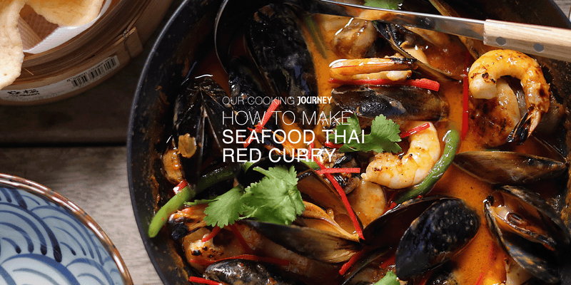 Seafood Thai Red Curry (Wok and Konro)