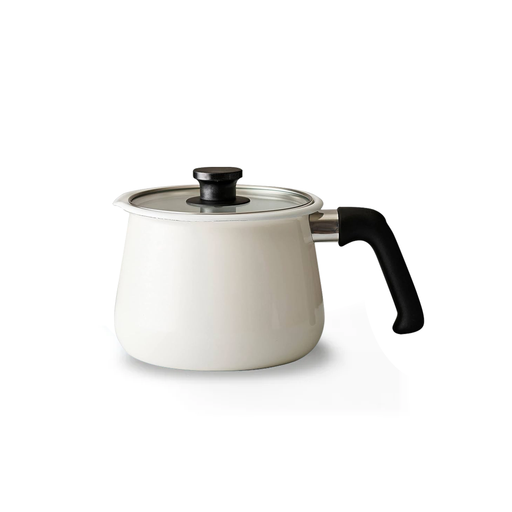 Rinto Enamel Induction Multipot with Lid (2.2L) - White
