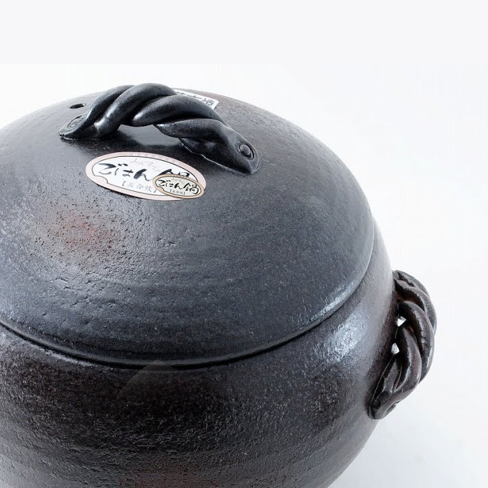 Misuzu Donabe (Japanese Clay Pot) Casserole Pot 7 Cup - Made in Japan