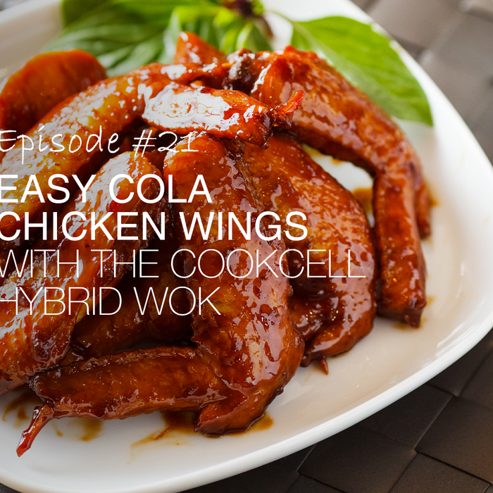 Recipe: Cola Chicken Wings using Cookcell Hybrid Woks