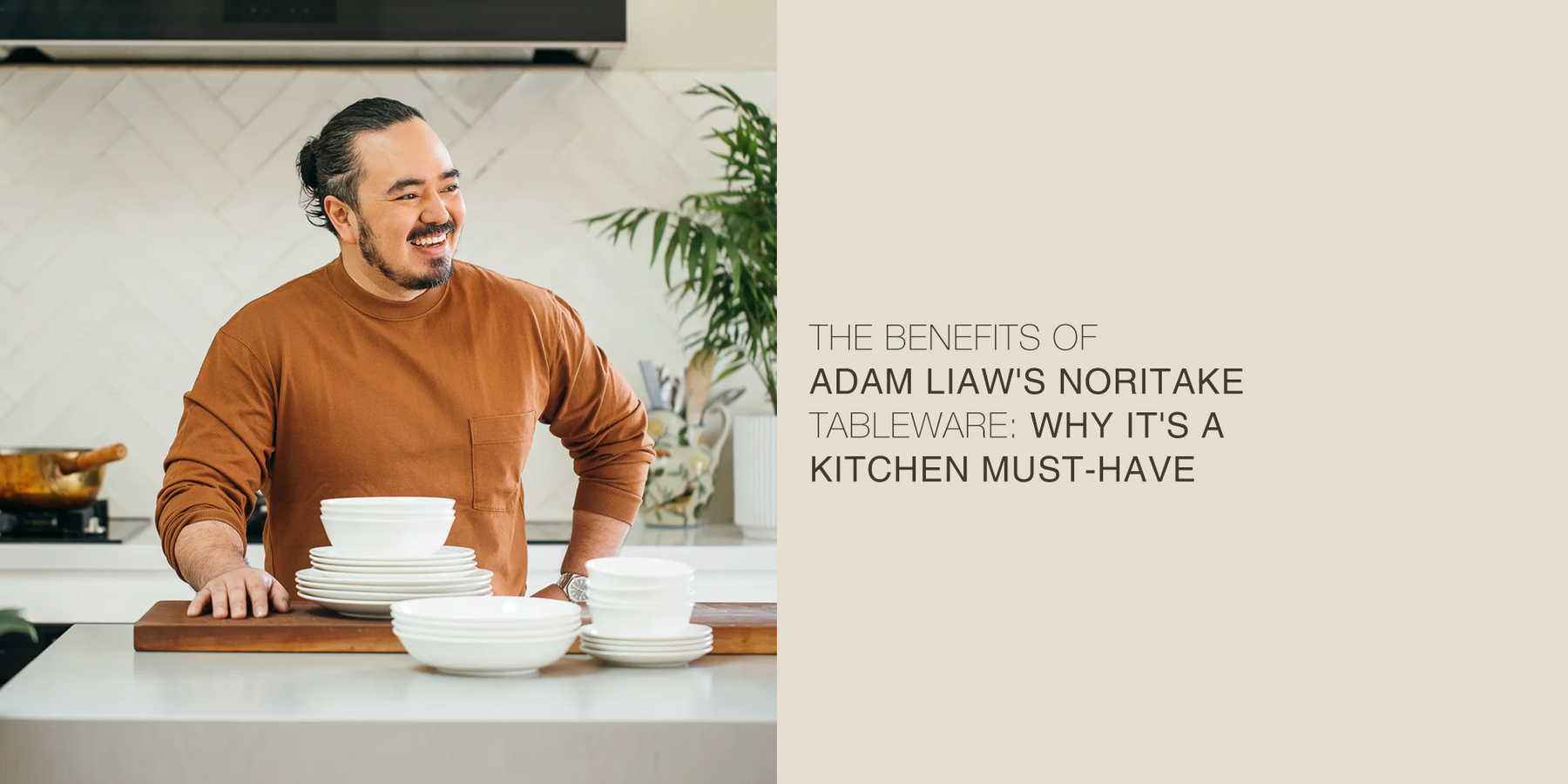 The Benefits of Adam Liaw's Noritake Tableware: Why It's a Kitchen Must-Have