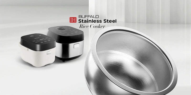 Review of the Buffalo IH Stainless Steel Rice Cookers (5-Cup & 10-Cup)