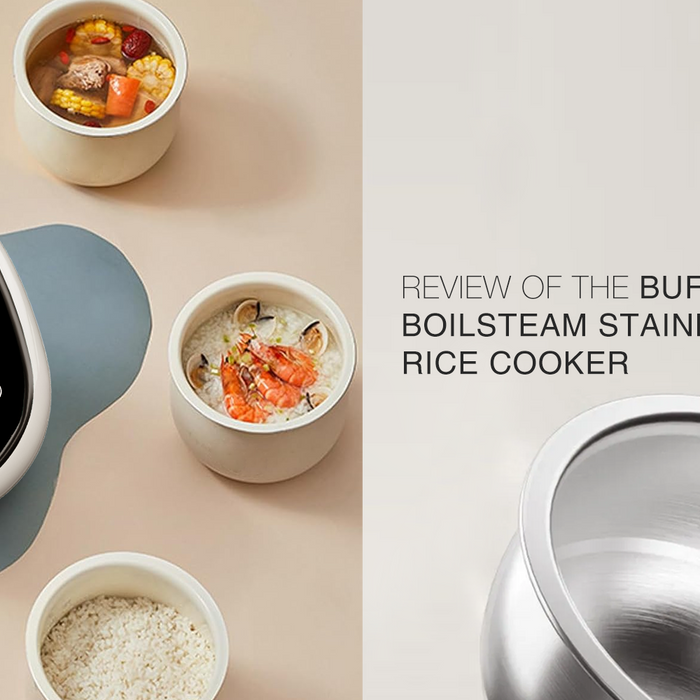 Review of the Buffalo 5-Cup BoilSteam Stainless Steel Rice Cooker
