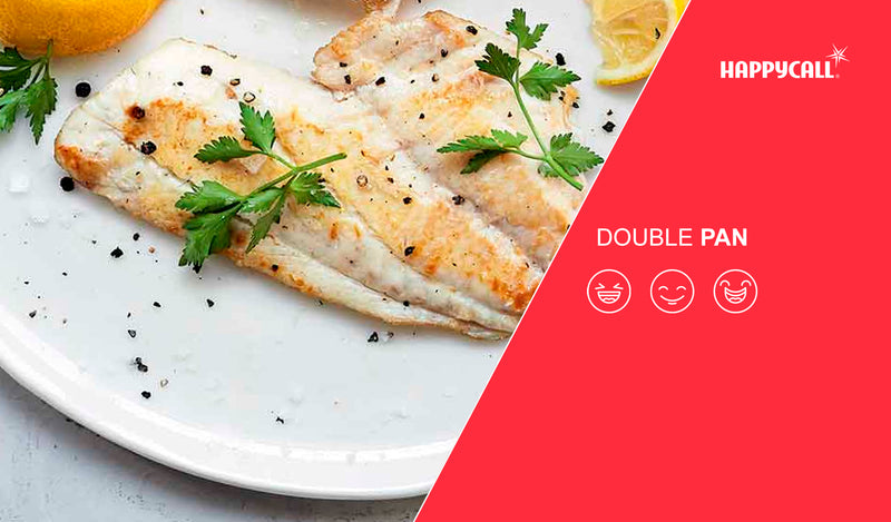 Pan-Fried Snapper Fillet in a Happycall Double Pan
