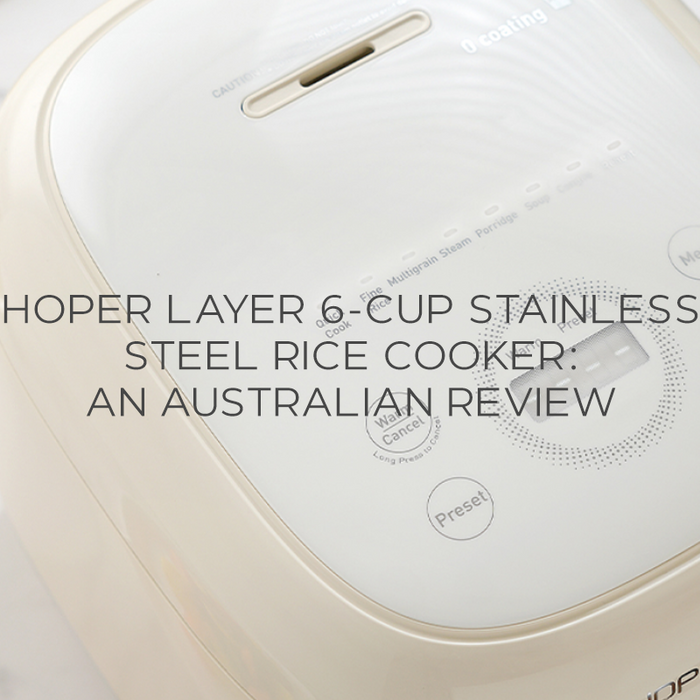 Hoper Layer 6-Cup Stainless Steel Rice Cooker: An Australian Review