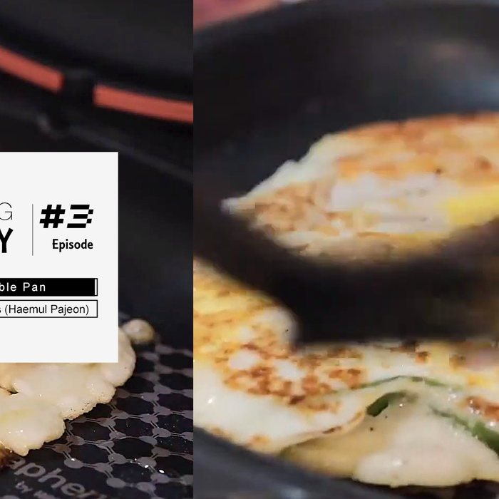 Korean Seafood Pancakes (Haemul Pajeon) | Happycall Double Pan Recipes