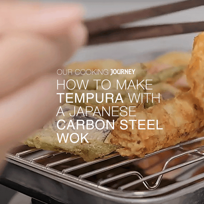 Recipe: How to Make Tempura using a Japanese Carbon Steel Wok