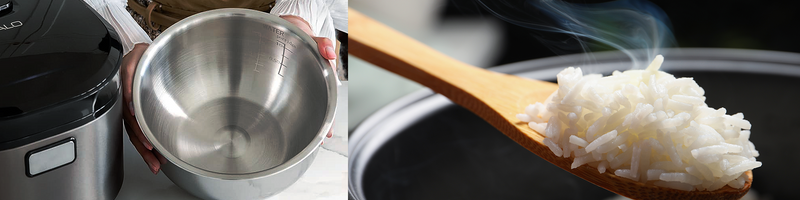 Buffalo Stainless Steel Rice Cookers