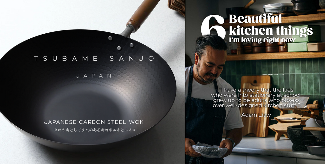 Fresh inspiration for your kitchen: 
Adam Liaw’s newest gadget picks 
at My Cookware Australia.