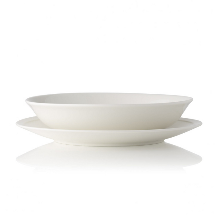 Adam Liaw Everyday Noritake Large Plate and Bowl Set of 4 (25cm & 23cm) 2