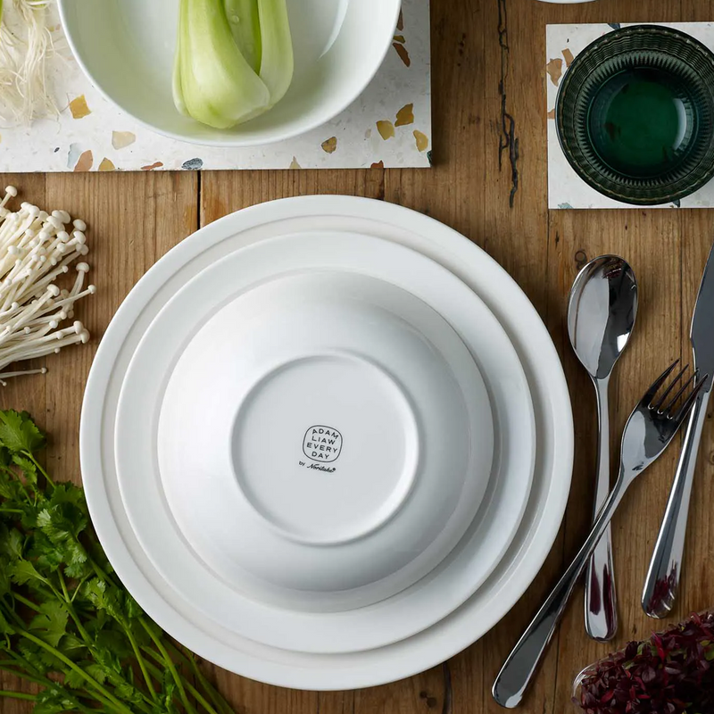 Adam Liaw Everyday Noritake Medium Plate and Bowl Set of 4 (21cm & 17cm) 7