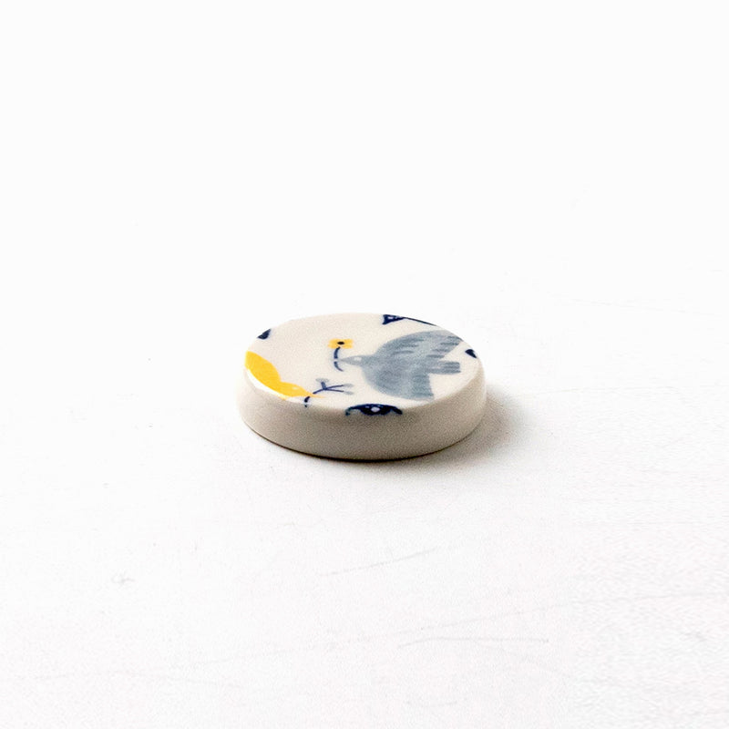Aile Blue Japanese Ceramic Chopstick Rest