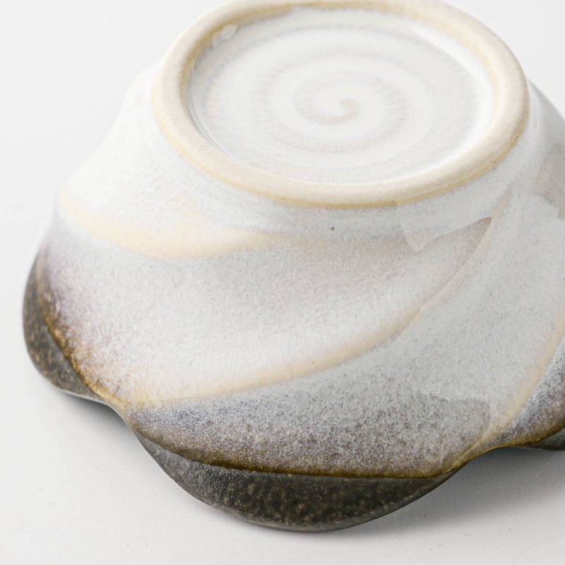 Aizome Cerulean Bloom Japanese Side Bowl - 12cm