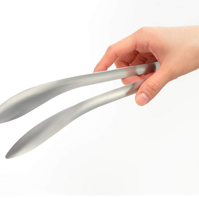 Aux Leye Stainless Steel Serving Tongs - Slim 3