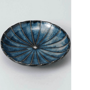 Blue Chrysanthemum Ten Grass Pattern Dinner Plate (23cm) - Dinner Plate