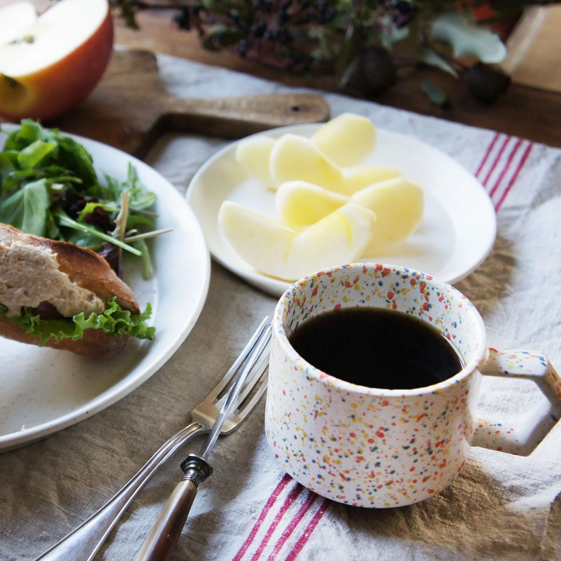 CHIPS Stackable Mug - 280ml - Splash White Orange