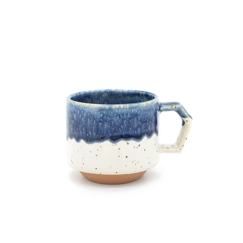 CHIPS Stackable Mug - 280ml - White Navy Drop
