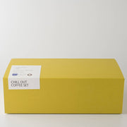Chill Out Coffee Set gift box, front view
