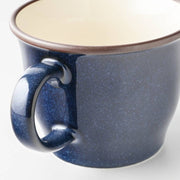 Chill Out navy mug with cream glazed interior