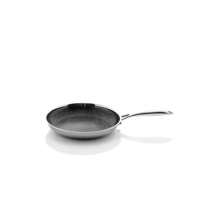 Cookcell Hybrid 3-Piece Stainless Steel Nonstick Induction Frypan Set 2