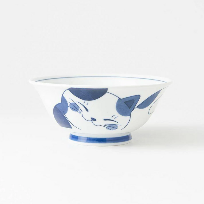 Daitoua Neko Chigura Mike Japanese Ramen Bowl (19cm)