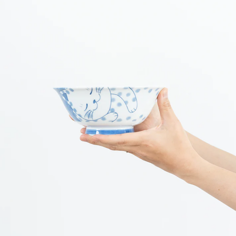 Daitoua Neko Chigura Japanese Dining Set - 3-Piece