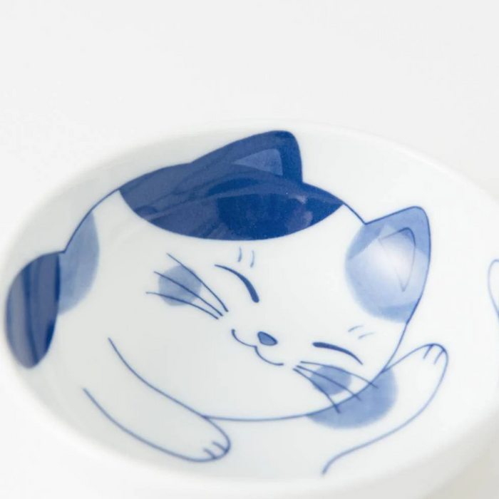 Daitoua Neko Chigura Mike Bowl (12cm)