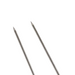 Tip of the EBM Stainless Steel Skewers 36cm showing sharp points, designed for easy skewering of meats and vegetables.