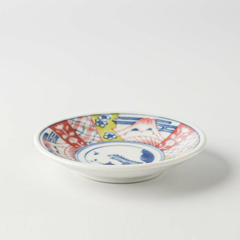 Edokko Dinosaur Asahiryu Mini Plate - 9cm