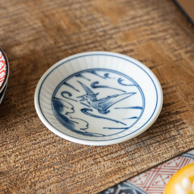 Awasaka Edokko Dinosaur Mini Plate Gift Set