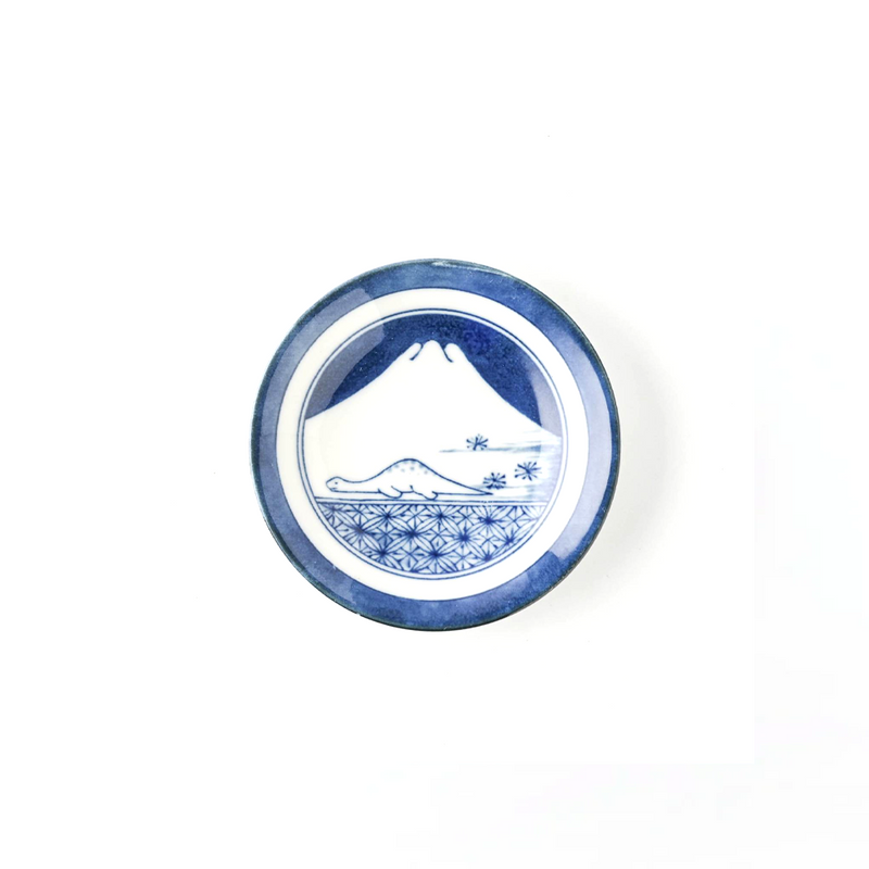 Awasaka Edokko Dinosaur Mini Plate Gift Set
