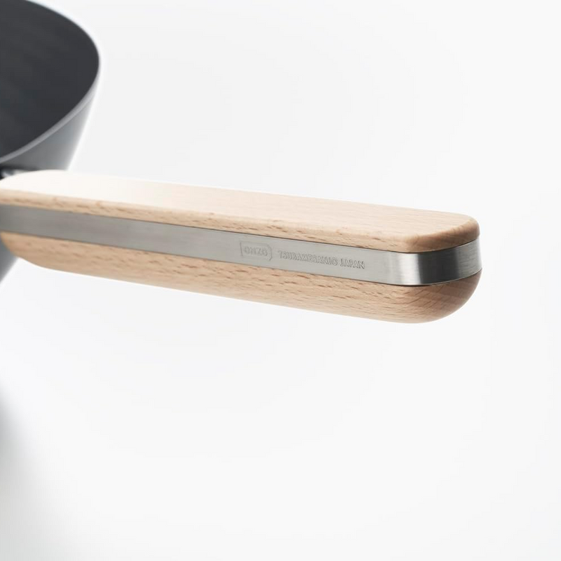 Wahei Freiz Enzo Nitrided Carbon Steel Wok - 30cm