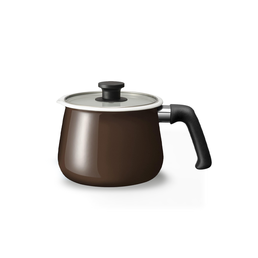 Freiz Rinto Enamel Induction Multipot with Lid (2.2L) Brown — My