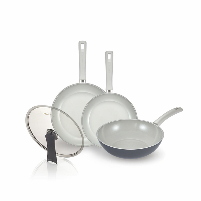Happycall 4-Piece BlitZ Ceramic Nonstick Induction Cookware Set