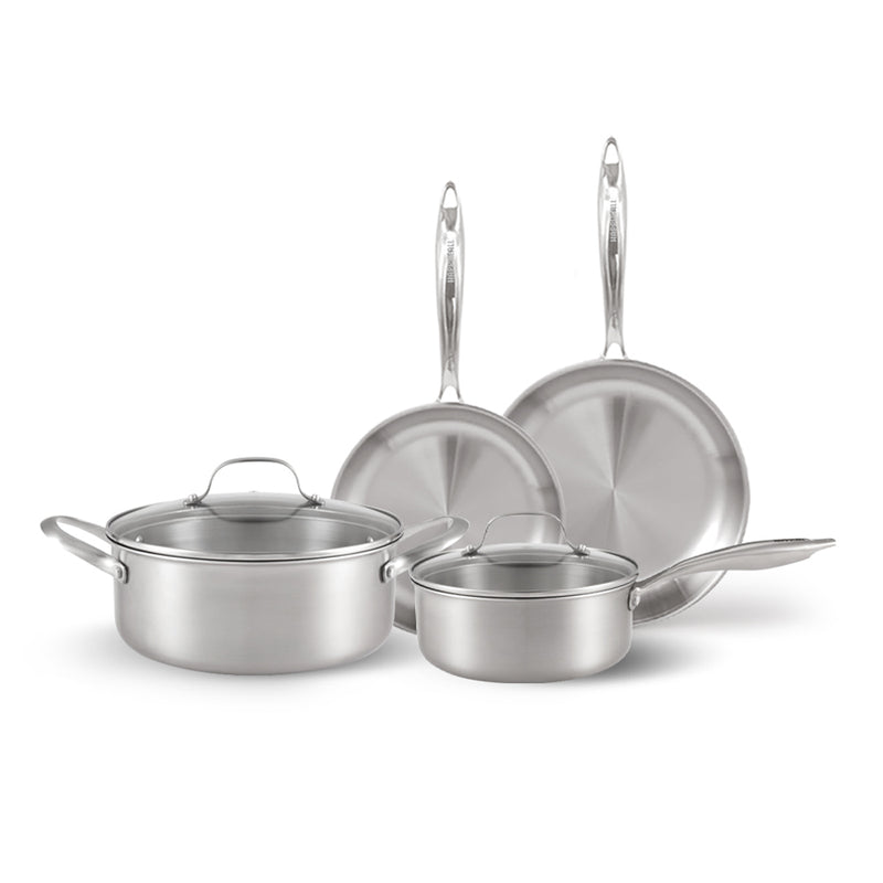 Happycall Stay 3-Ply Clad Induction Cookware Set - 6-Piece