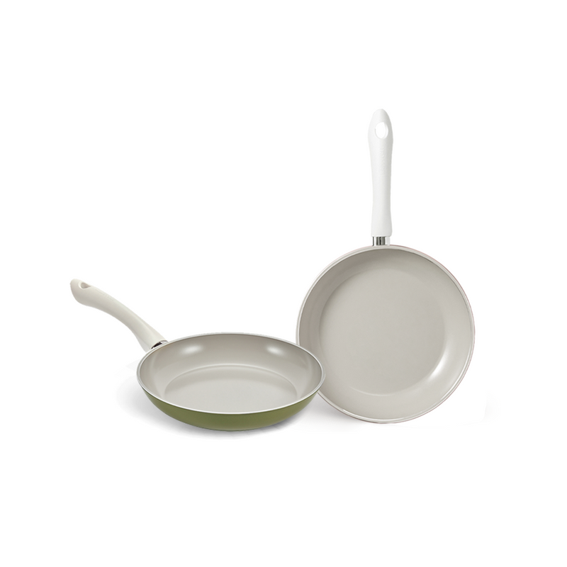 Happycall Agave Ceramic Nonstick Induction Frypan Set