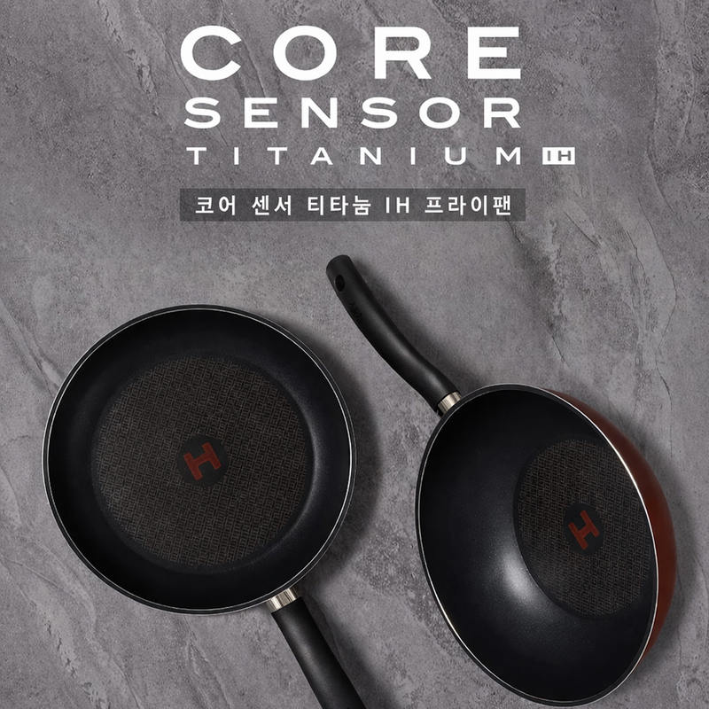 Happycall Core Sensor Nonstick Induction Wok - 30cm