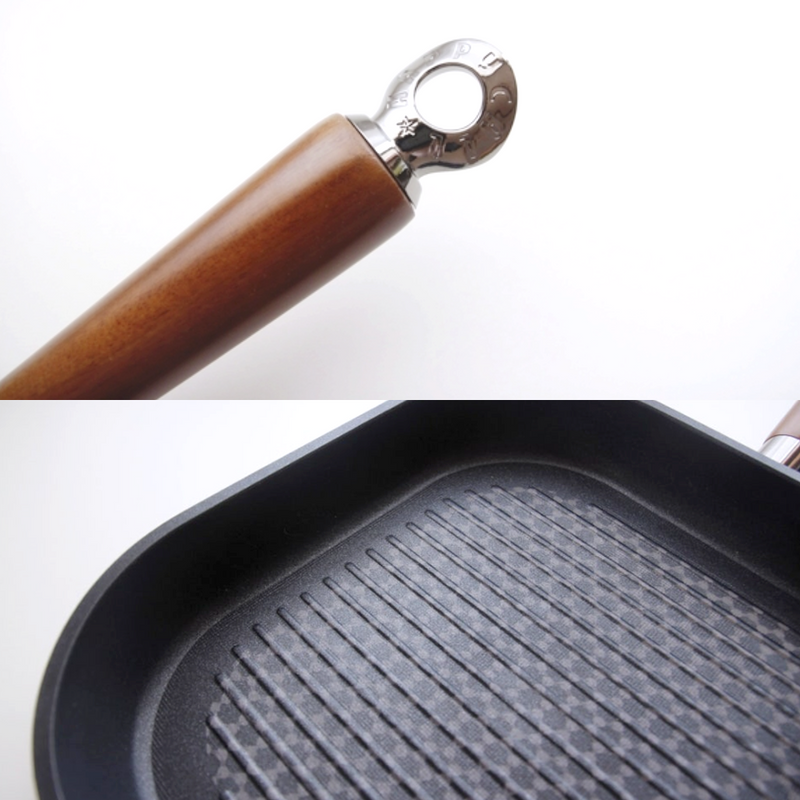 Happycall Crocodile Graphene Nonstick Induction Grill Pan - 28cm