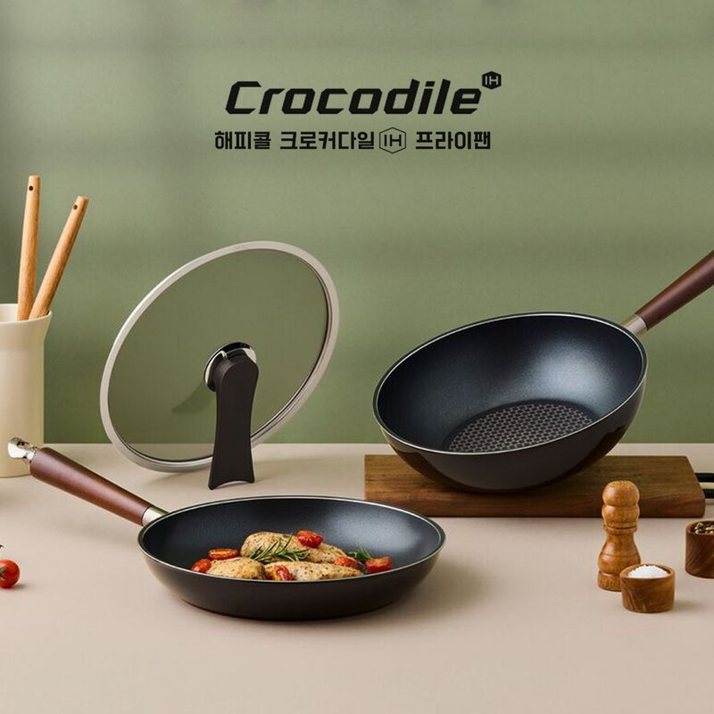 Happycall Crocodile Graphene Nonstick Induction Cookware Set - 6-Piece