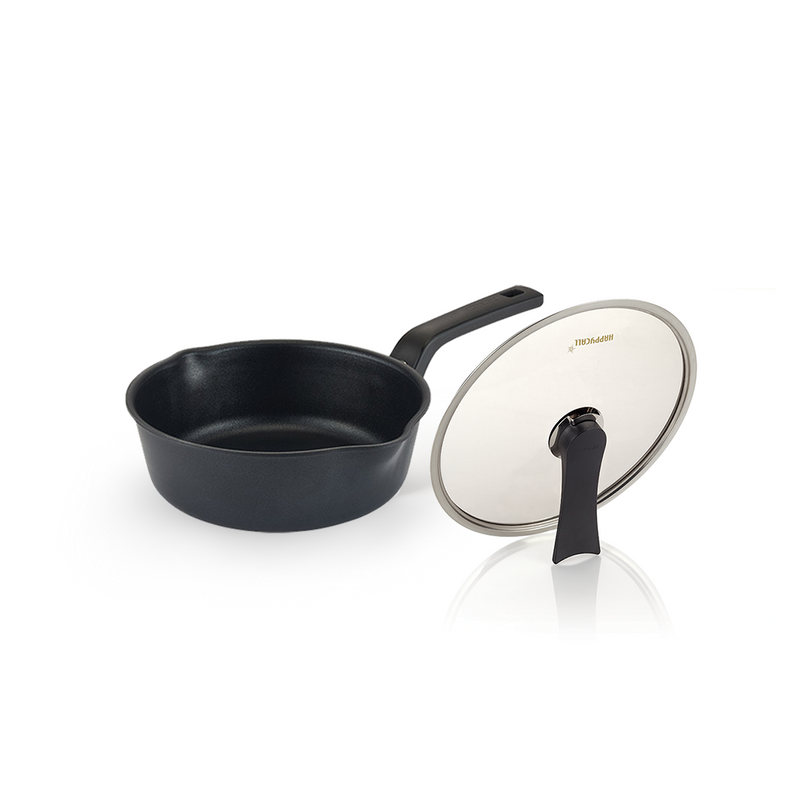 Happycall Flex 3 in 1 Nonstick Induction Saucepan - Black 20cm 1