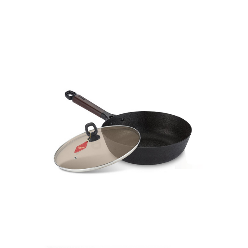Happycall Noire Titanium Plus Nonstick Induction Wok - 26cm