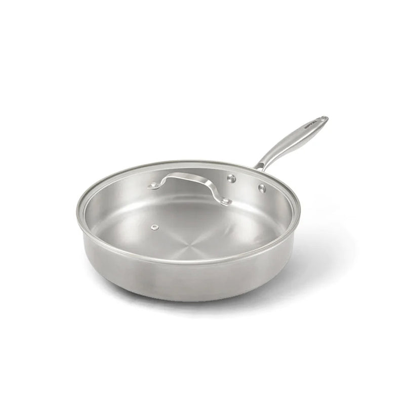 Happycall Stay 3-Ply Clad Induction Saute Pan with Lid - 28cm