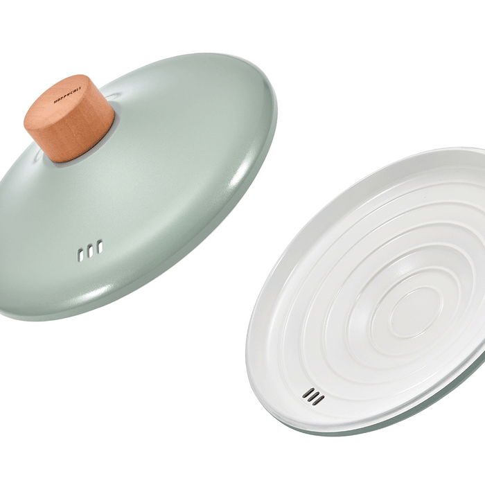 Happycall Zium Ceramic Nonstick Induction Frypan & Pot Set - 24cm