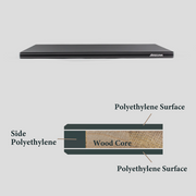 Hasegawa Pro PE Lite Cutting Board (FPEL Series) - The Black Edition: Elevate Your Culinary Style