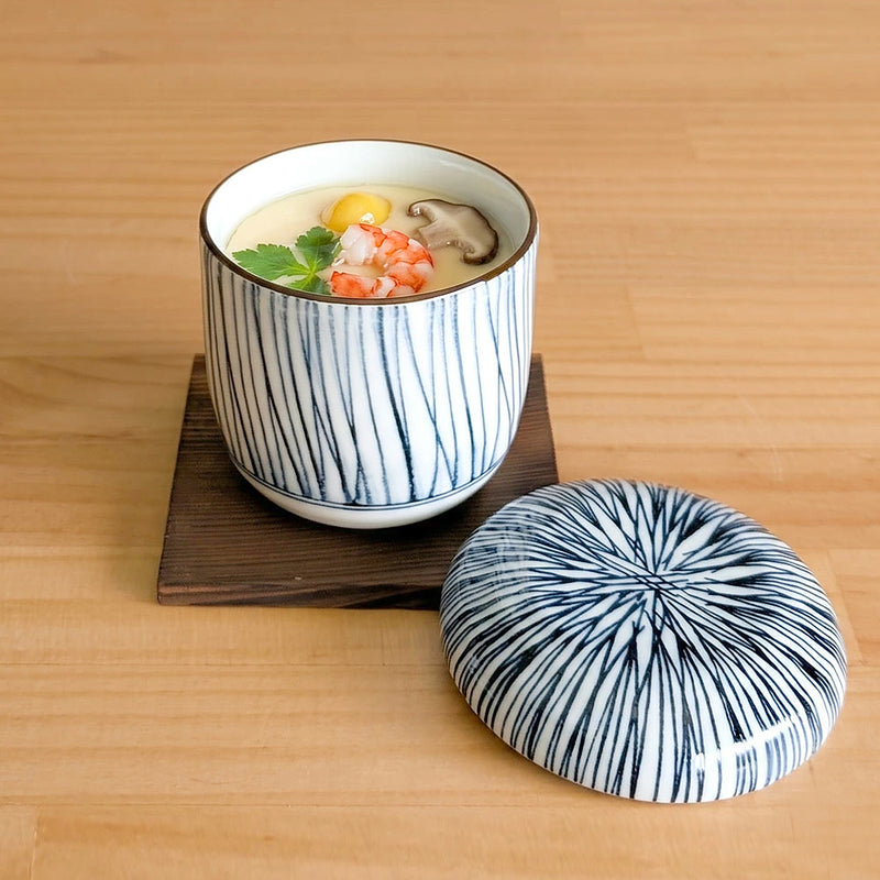 Hoso Tokusa chawanmushi bowl serving steamed egg custard