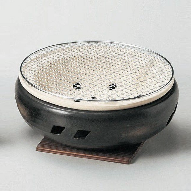 Ise Mizu Donabe Konro Grill - Size 10 - Brown