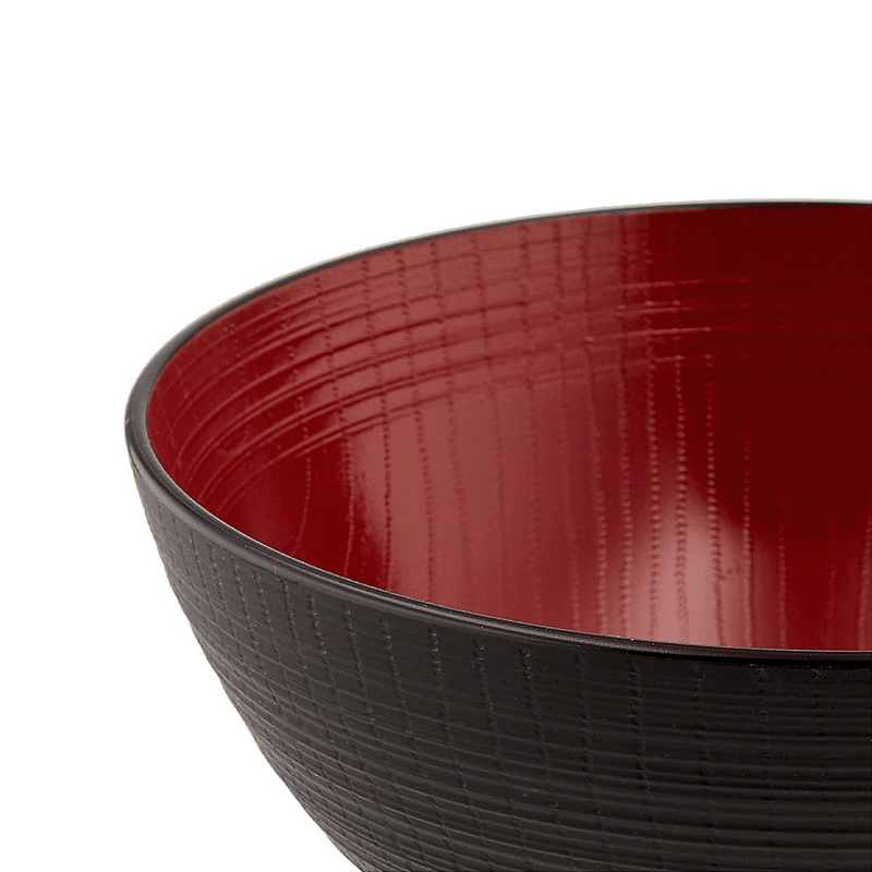Ishida Brushstroke Pattern Japanese Soup Bowl v2