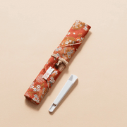 Kyoto Nishijin Chopstick Pouch - Spring Flower Basket 4