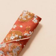 Kyoto Nishijin Chopstick Pouch - Spring Flower Basket 2